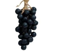 Sapone d'uva fatto a mano sulla corda: prodotto a freddo, con profumo naturale e schiuma cremosa, ideale per bagno, camera degli ospiti o come regalo. (40, 40 uve nere)