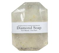 Sapone fatto a mano a forma di pietra preziosa, sapone alle pietre preziose | Sapone a barra morbido idratante naturale con foglia d'oro,Idratante detergente, sapone profumato, aiuta ad ammorbidire la
