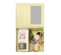 Sapone Fiore Giorno Regalo Riempire Con Garofani E Rose Fiori Donne Compleanno Matrimonio Anniversario Giorno Bianco Laurea Rispetto Per Il Giorno Intorno 100ml Tkn363 (A, Taglia Unica)