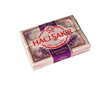 Sapone Haci Sakir alla lavanda, 4 confezioni da 150 g