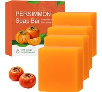 Sapone Kaki per controllare l'odore del corpo con estratto di cachi, sapone naturale per bucato, deodorante per viso e corpo, adatto per tutti i tipi di pelle. (4)
