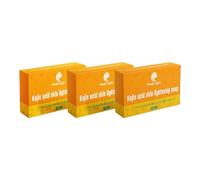Sapone Lightning per la pelle all'acido cogico Peak Light da 135 g - Combatte le macchie scure - Cura delicatamente le impurità dell'acne ed elimina macchie rosse e cicatrici (Pack of 3)