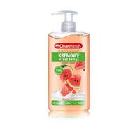 Sapone liquido cremoso Clean Hands, anguria 300 ml, sapone per le mani, lavaggio a mano, sapone per bucato a mano
