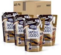 Sapone Liquido, Fragranza Argan & Miele, Ricarica Universale Maxirisparmio, Derm