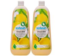 Sapone Liquido Mani Agrumi e Oliva 2×1L Formula Naturale
