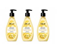 Sapone Liquido Mani Dermo Vaniglia, Detergente Delicato con Estratto di Vaniglia, Formula Vegana, 94% Ingredienti di Origine Naturale, Dispenser, Uso Quotidiano - 3 Unita da 500ml
