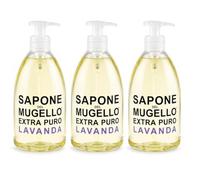 Sapone Liquido Mani e Corpo con Dosatore, Detergente Delicato Profumato alla Lavanda, Dispenser a Pompa per Uso Quotidiano, Pelle Morbida - 3 Flacone da 500ml