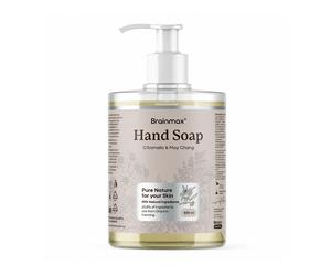 Sapone liquido per le mani BrainMax® Citronella e May Chang, 300 ml Sapone liquido per le mani alla citronella, dal profumo che può cambiare.