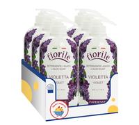 Sapone Liquido Profumato alla Viola - Formula Delicata Mani - 500 ml kit con Spugna Brandizzata SPESA & RISPARMIO Inclusa - Variazioni 4/6/8/10 Pezzi (6)