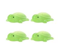 Sapone Little Turtle Ingredienti Naturali 4pcs Olio Essenziale Fatto a Mano per Bambini Idratante in Carino Mini Forma Pulizia Delicata con Profumo Lenitivo Divertente Verde