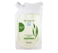 bleu & marine Bretania Sapone Mani Detergente Antibatterico Viso Acne, Corpo, Capelli con Tea Tree Olio Gel Doccia micosi Unghie Piede Shampoo Pidocchi Bambini Sapone Anti Acne 2000 ml