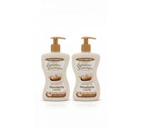 Sapone Mani e Viso Mandorla e Karitè Spuma di Sciampagna, Maxi Formato 430ml, Set Multiplo da 2, 4 o 6 Unità (Set da 2 Flaconi)