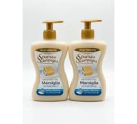 Sapone Mani e Viso Marsiglia Spuma di Sciampagna, Maxi Formato 430ml, Set Multiplo da 2, 4 o 6 Unità (Set da 2 Flaconi)