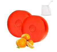 Sapone Marai, sapone deodorante al cachi, saponi al cachi per l'odore corporeo, saponi naturali fatti a mano dalla freschezza duratura, bagnoschiuma nutriente e profondamente idratante per (2 pcs)