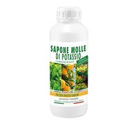 Sapone Molle di Potassio 1L per Orto e Frutta, Corroborante Concentrato - Efficace su Insetti parassiti melata e fumaggine
