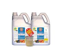 Sapone Molle Potassico Alta concentrazione e Efficacia in presenza di insetti, malattie, fumaggine - lavamelata. FORMATO GRAN RISPARMIO (2 Taniche da 5 Kg)