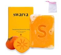 Sapone naturale al cachi, rimuove l'odore corporeo, sapone all'estratto deodorante, confortevole e idratante, adatto a tutti i tipi di pelle, adatto a uomini e donne