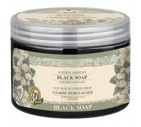 Sapone nero sapone naturale siberiano per il corpo e i capelli 500 ml cura de...