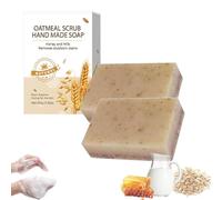Sapone Nolvia, saponi naturali Nolvia, saponi naturali per una pelle migliore, sapone biologico, saponi idratanti al latte per viso e corpo, detergono e ammorbidiscono la pelle (2pcs)