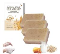 Sapone Nolvia, saponi naturali Nolvia, saponi naturali per una pelle migliore, sapone biologico, saponi idratanti al latte per viso e corpo, detergono e ammorbidiscono la pelle (3pcs)