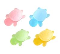 Sapone olio bar - 4 volte a forma di tartaruga | Sapone naturale delicato sulla pelle | Viaggiatore asilo bambini soluzione per il lavaggio delle mani e del viso, sapone biologico B-Ars, sapone per
