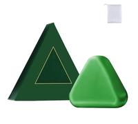 Sapone per capelli Cypress Leaf, shampoo solido Nature Triangle, naturale e biologico a base di piante, lenisce e rinforza i capelli (1pc)