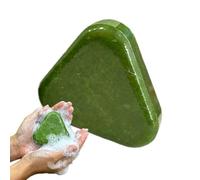 Sapone per capelli, lisciante naturale per 100 g, balsamo portatile e shampoo, per la riparazione e la ricrescita, adatto per il cuoio capelluto da viaggio, per la casa, la doccia, gli uomini e le