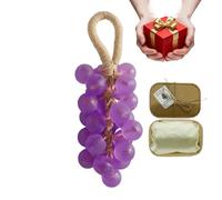 Sapone per la doccia - Detergente naturale fatto a mano a forma di uva | Sapone solido - Per uomini donne bambini viso doccia pelle igiene casa