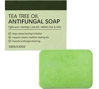 Sapone per olio dell'albero del tè per corpo e piedi, pulizia profonda dei piedi con controllo degli odori, sapone per il corpo contro la pelle sporca e la pelle grassa, sapone rinfrescante per doccia