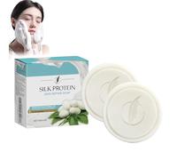 Sapone riparatore sbiancante Sapone riparatore per la pelle alle proteine della seta per la pelle spenta Sapone al latte di collagene Sapone esfoliante e illuminante Idrata e sbianca la pelle