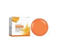 Sapone sbiancante alla vitamina C, sapone fatto a mano alla vitamina C, esfoliante viso e corpo, cura idratante per detergere e nutrire la pelle in profondità (1 pz)