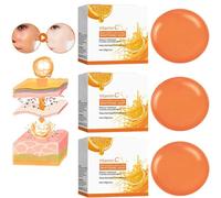 Sapone sbiancante alla vitamina C, sapone per la pulizia profonda della pelle, riduce e previene la formazione di acne per tutti i tipi di pelle (3)