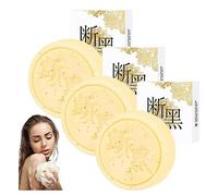 Sapone sbiancante giapponese 3 in 1, sapone sbiancante 3 in 1, sapone sbiancante per 7 giorni, sapone esfoliante per il corpo, sbiancante, idratante, illuminante, detergente viso e corpo (3 pezzi)