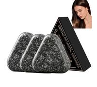 Sapone Shampoo Polygonum Multiflorum per il controllo dell'olio e la cura della forfora, barra di shampoo solido triangolare per capelli e cuoio capelluto danneggiati a secco, pulizia delicata. (3