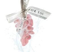 Sapone Solido A Forma Di Fragola | Detergente Viso con Cordino | Schiarente Idratante Estetico per Bagno Cura della Pelle Corpo Uomo Donna