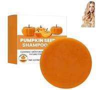 Sapone solido alla zucca per la crescita dei capelli, sapone per shampoo con olio di semi di zucca che promuove la crescita dei capelli, sapone per shampoo e balsamo alla zucca, adec