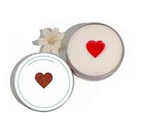 Sapone solido for la pulizia dei pennelli da trucco con cuscinetto in silicone Detergente profondo portatile a forma di cuore/luna for pennelli e spugne da viaggio(1pcs-a)