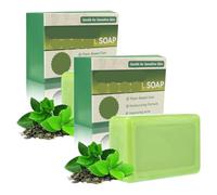 Sapone Tea Tree - Sapone Bio Purificante Viso e Corpo all’Olio di Tea Tree Menta Lavanda Eucalipto(2 pc)