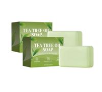 Sapone Tea Tree, sapone per l'albero del tè, sapone benefico con olio dell'albero del tè, sapone naturale per piedi e corpo per la pelle sana, allevia il dolore ai piedi e le irritazioni della pelle