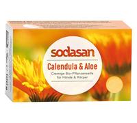 Sapone vegetale Sodasan Calendula e Aloe
