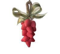 Saponetta A Forma Di Fragola Detergente Estetico e Decorativo | Sapone Per Pelli Sensibili Con Corda Per il Bagno, la Pelle, le Mani, il Bucato, i , le Donne e gli Uomini