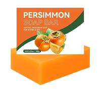 Saponetta al Cachi, 100G Saponi Doccia al Cachi Fatti a Mano, Saponetta Idratante Cachis per Pelli Secche, Saponi da Bagno Cachis con Ingredienti Naturali, per Tutti Tipi di Pelle