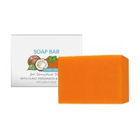 Saponetta al cachi per il corpo, sapone al cachi con controllo degli odori, estratto giapponese, bagno deodorante per donna (1pcs)