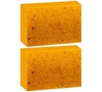 Saponetta alla curcuma, 2 pezzi ingredienti naturali e biologici Sapone al limone curcuma acido cogico Sapone delicato per viso corpo schiarente per macchie scure, saponette solide