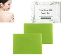Saponetta corpo al Tea Tree naturale, detergente e idratante in profondità, allevia il prurito, elimina odori e sudore, lascia la pelle pulita e sana