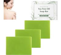 Saponetta corpo al Tea Tree naturale, detergente e idratante in profondità, allevia il prurito, elimina odori e sudore, lascia la pelle pulita e sana