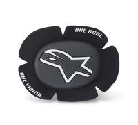 Saponetta Ginocchio Alpinestars GP Sport Evo Nero/BiancoTaglia unica Nero,Bianco