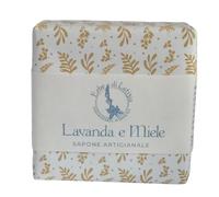 Saponetta Naturale Artigianale alla Lavanda e Miele - Schiuma Morbida - Mani, Viso, Corpo - 100g