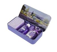 Saponetta, olio e fiori lavanda cofanetto regalo provenzale multicolore