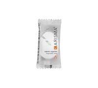 Saponetta ovale imbustata singolarmente in flow pack, Confezione da 100 pezzi, Monodose 9 gr, kit linea cortesia hotel, B&B casa vacanze set da viaggio color bo